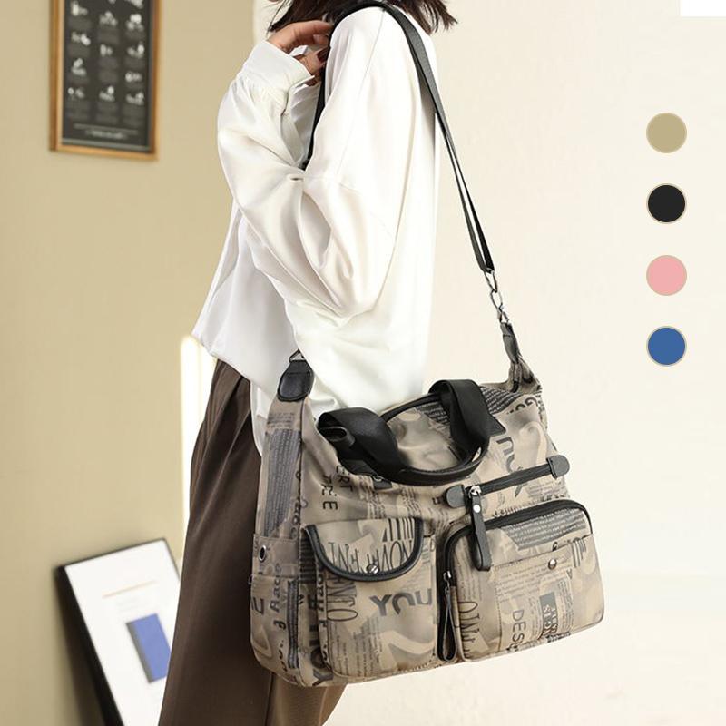 Luna | Vintage Print Crossbody Travel Bag
