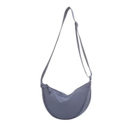 Chic Violet Dumpling Crossbody Bag for Women