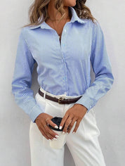 Kendra | Versatile Classic Striped Blouse