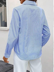 Kendra | Versatile Classic Striped Blouse
