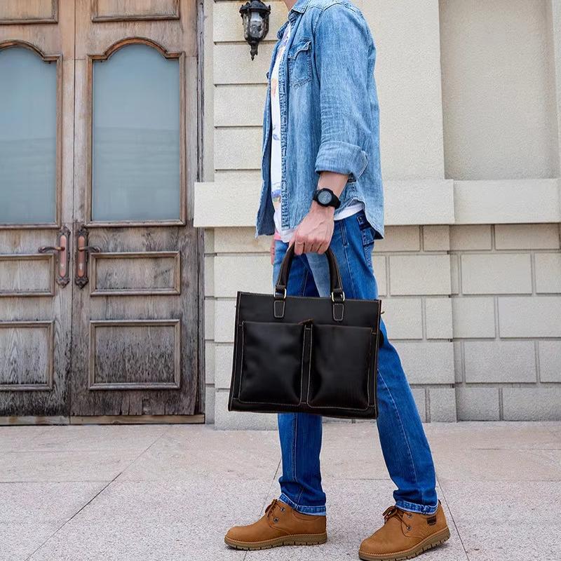 Jack | Men's Vintage Leather Travel Crossbody Messenger Handbag