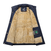 Men Winter Parka hooded jacket | zipper-3
