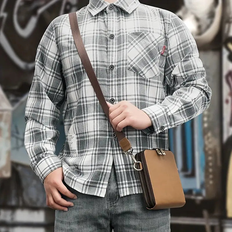 Elias | Retro Shoulder Bag Made of Cow Leather