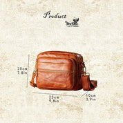 Ethan | Men's Genuine Leather Crossbody Sling Bag