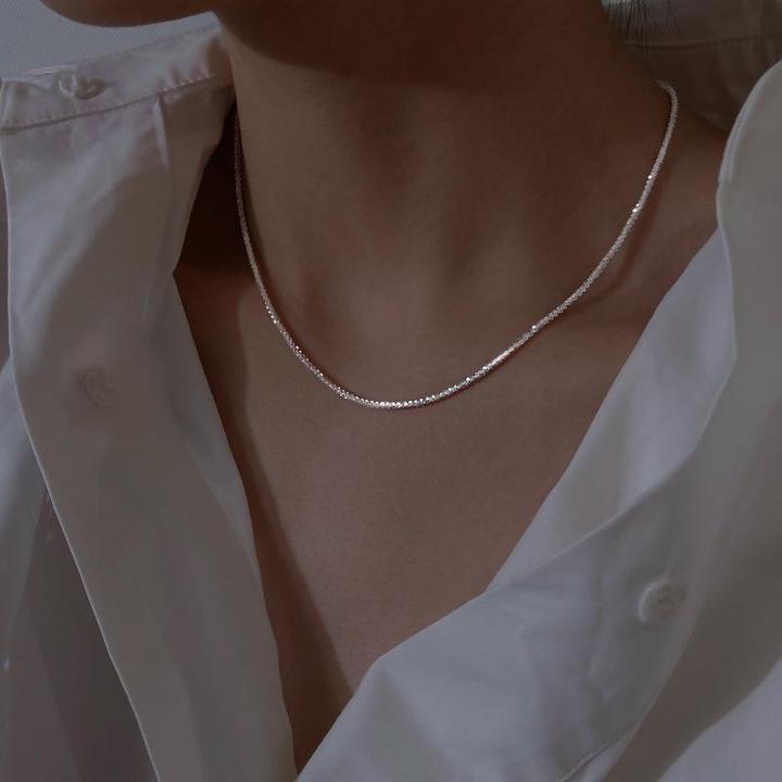StellaShine | Elegant Silver Necklace Set