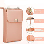 Lana | Women's Mini Leather Crossbody Phone Bag