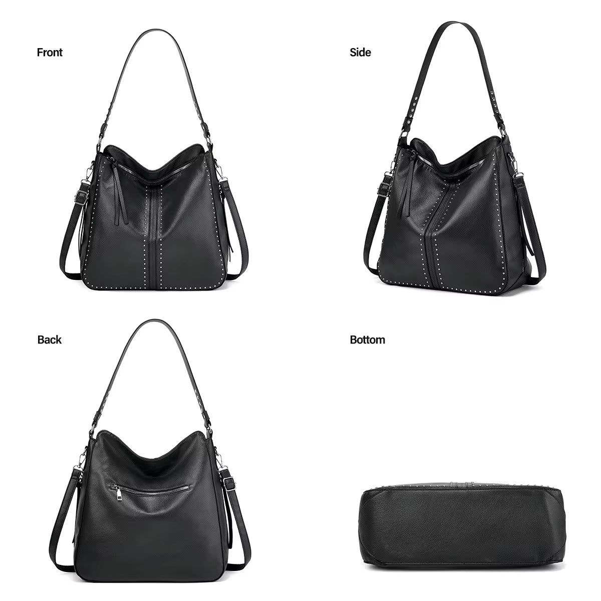 Charlotte | Vintage Style Gevest Crossbody Messenger Handbag