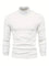 Men’s Turtleneck Sweater - Slim Fit - Soft Knit - Long Sleeve Smart Casual Wear-6