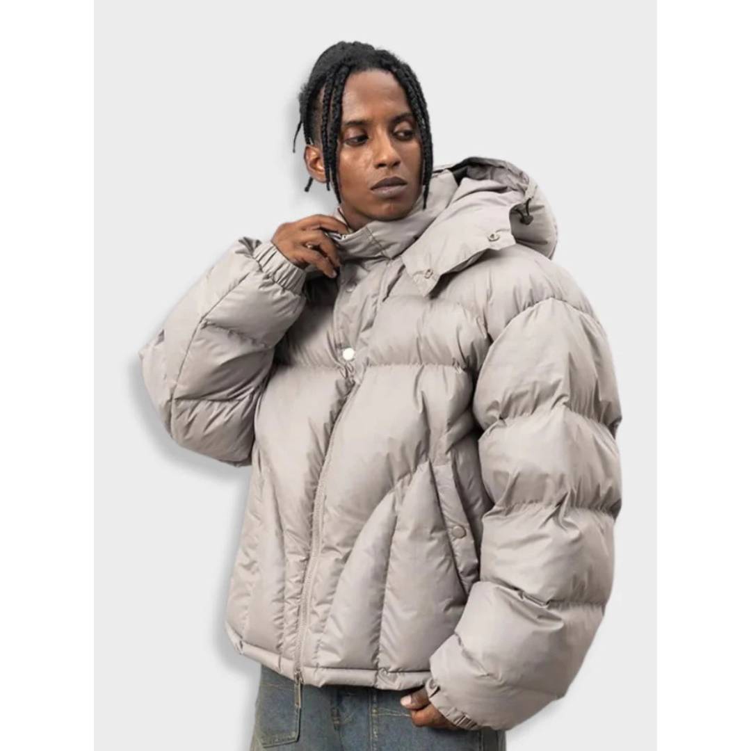 Ariyan | Men's warm winter parka jacket | Hood-2