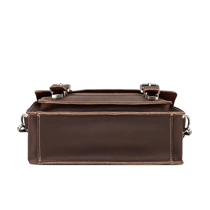 William | Vintage Crazy Horse Leather Crossbody Handbag