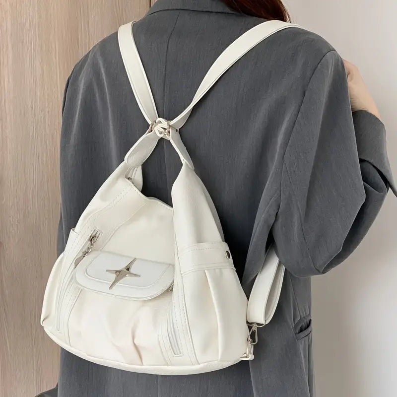 Chloe | Vintage Versatile Crossbody Backpack