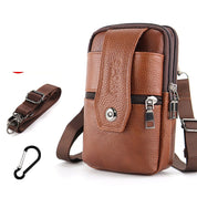 Joris | Vintage Leather Men's Crossbody Hip Bag with Adjustable Strap