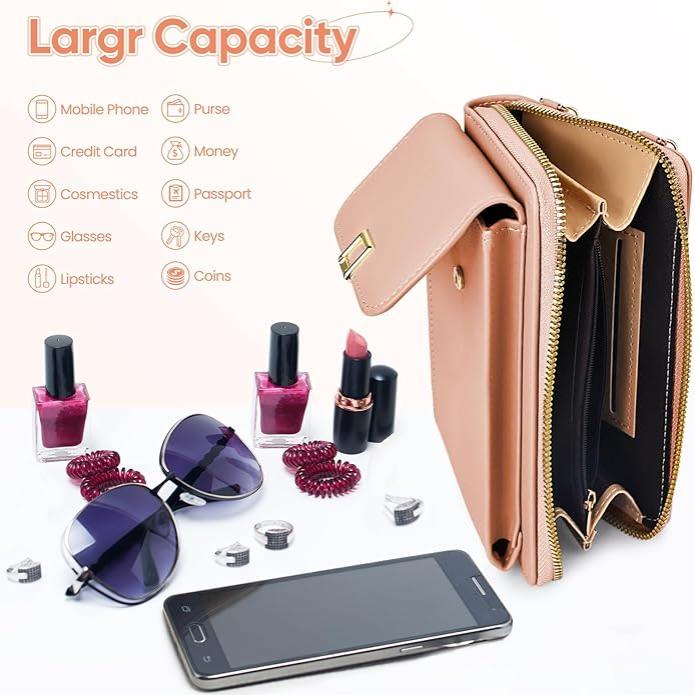 Lana | Women's Mini Leather Crossbody Phone Bag