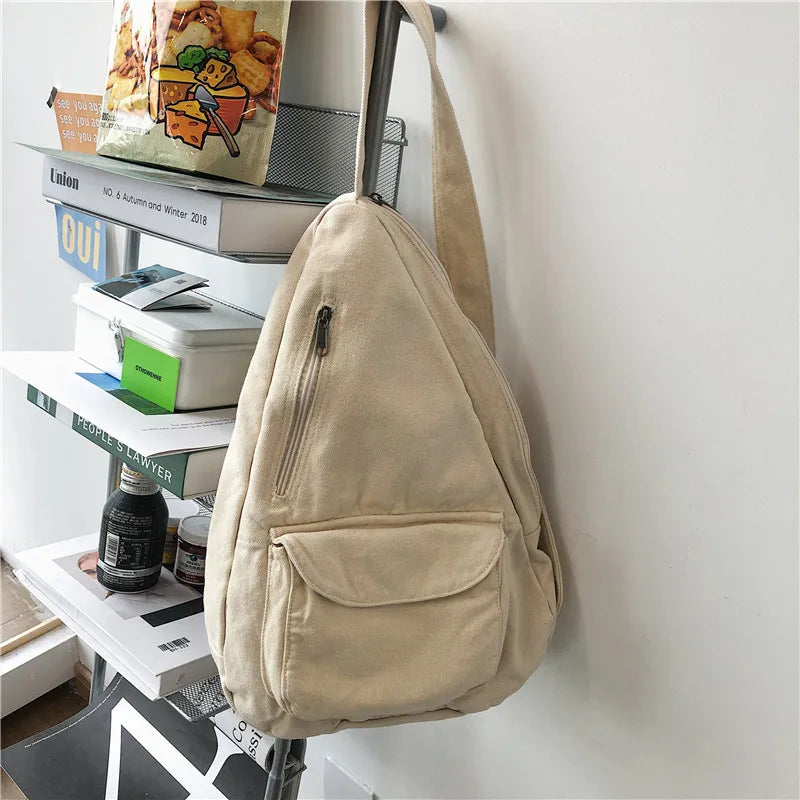 Isla | Women's Canvas Crossbody Messenger Sling Bag