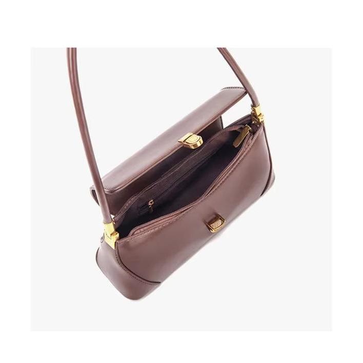 Ava | Vintage Imitation Leather Messenger Bag