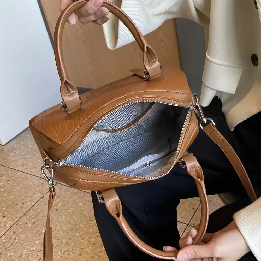 Ella | Women's Elegant Leather Crossbody Sling Handbag