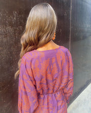 ALEXA | Twist Elegance Midi Dress