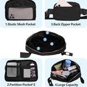 Luca | Small Waterproof Crossbody Waist Bag