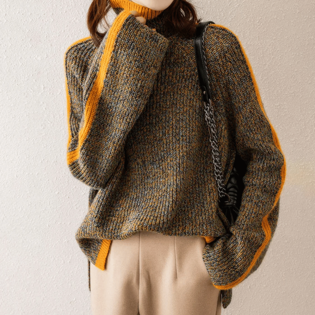 Sweaters made of high -quality polyester for women on cooler days-4