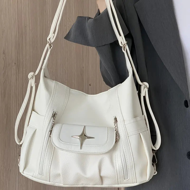 Chloe | Vintage Versatile Crossbody Backpack