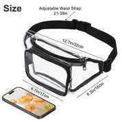 Emma | Transparent waterproof stadium-approved hip bag