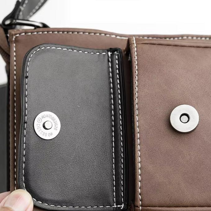 Lucas | Luxe PU Leather Crossbody Bag