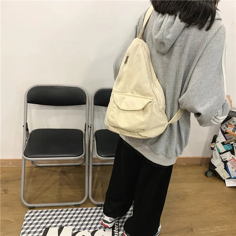 Isla | Women's Canvas Crossbody Messenger Sling Bag