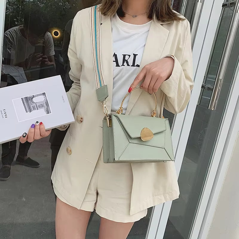 Mila | Geometric Charm Chain Satchel