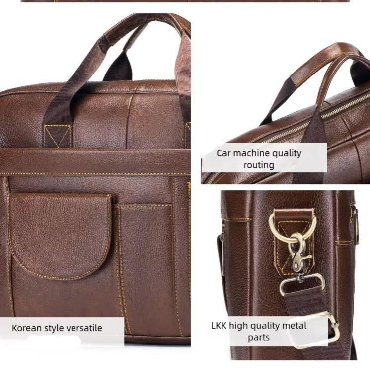 Alexander | Executive Slim Crossbody Messenger Bag with Adjustable Strap