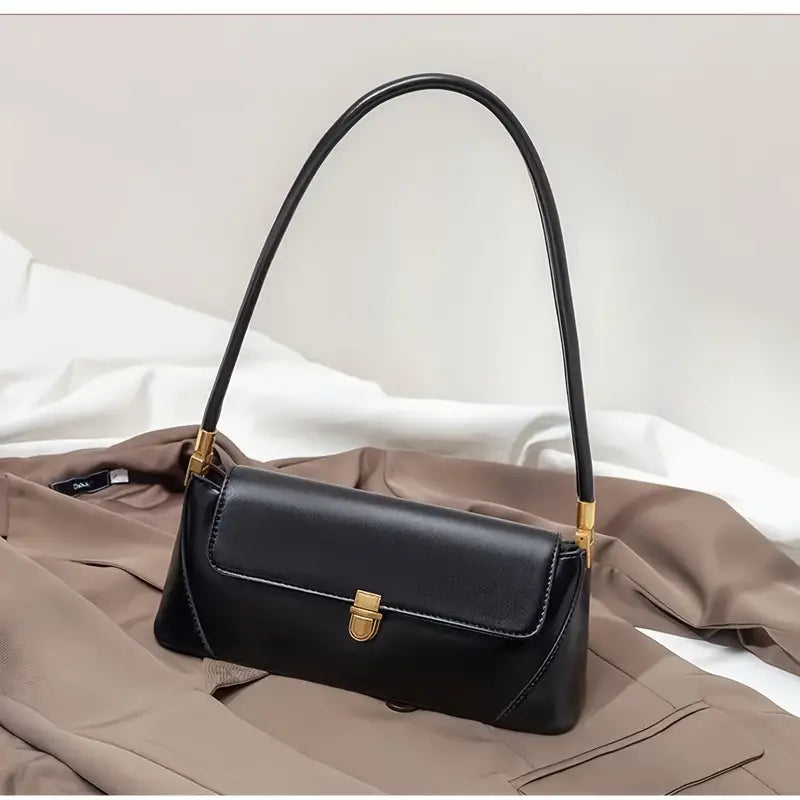 Ava | Vintage Imitation Leather Messenger Bag
