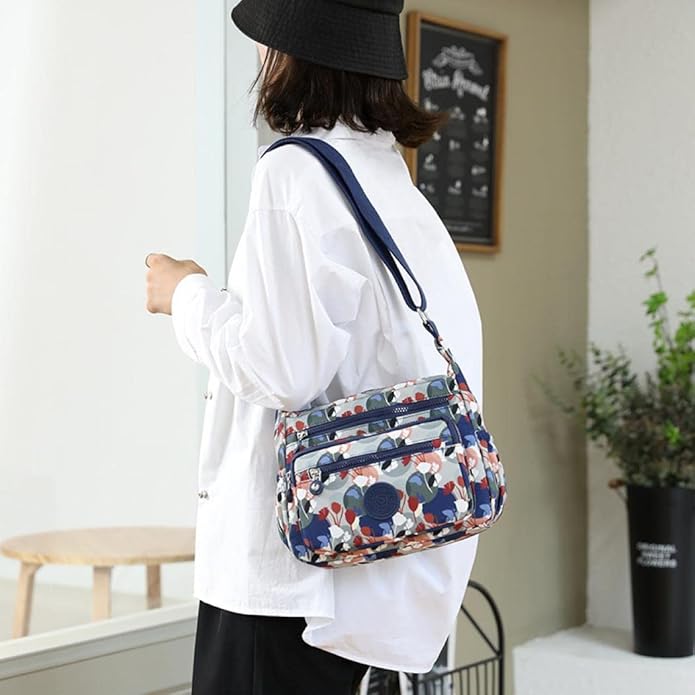 Zara | MeadowBloom Multi-Zip Crossbody