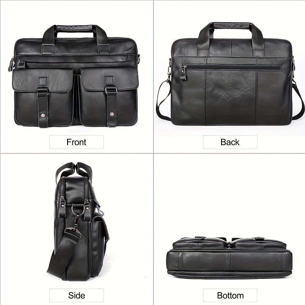 Leo | Large Capacity Crossbody Messenger Laptop Bag