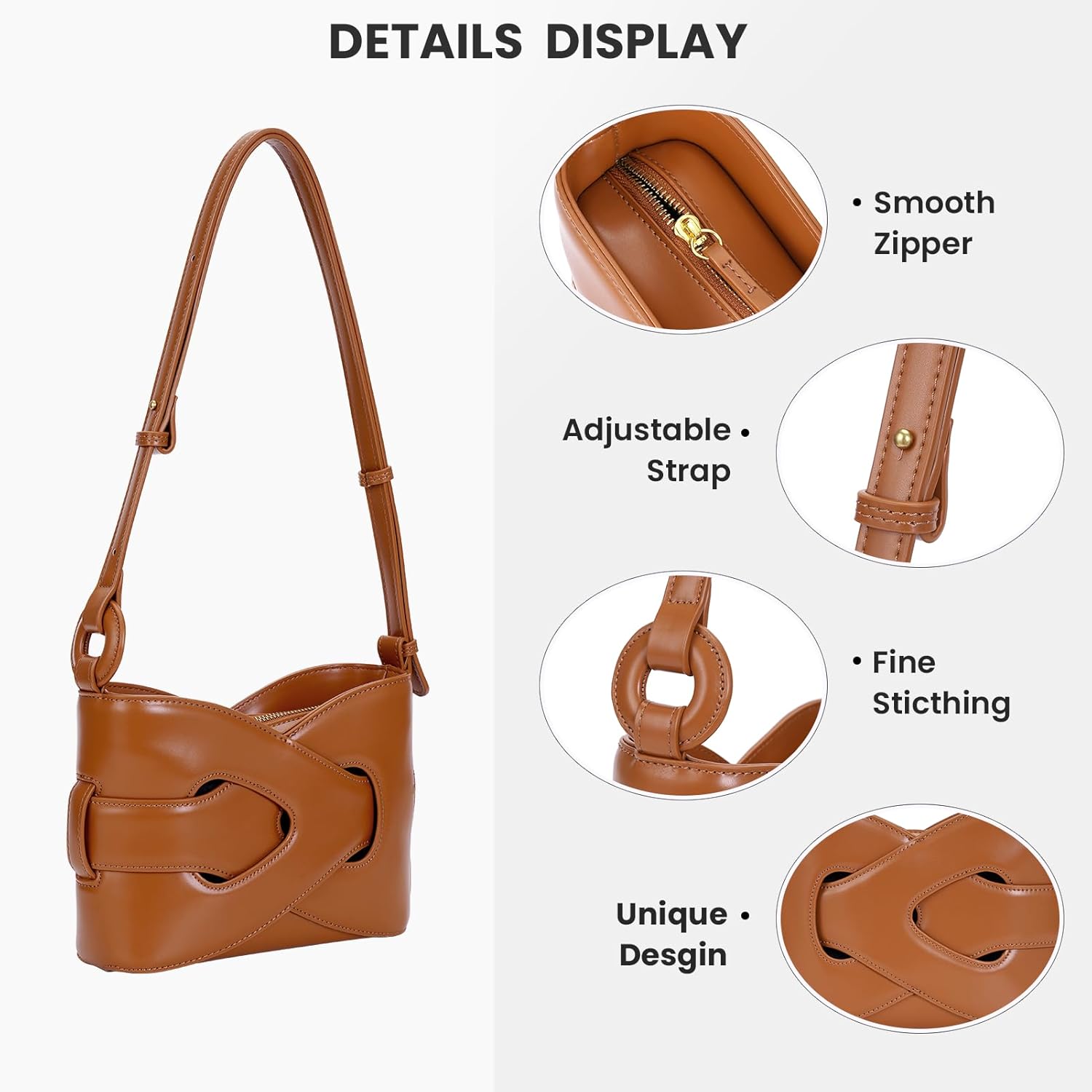 Lana | Leather Crossbody Sling Bag