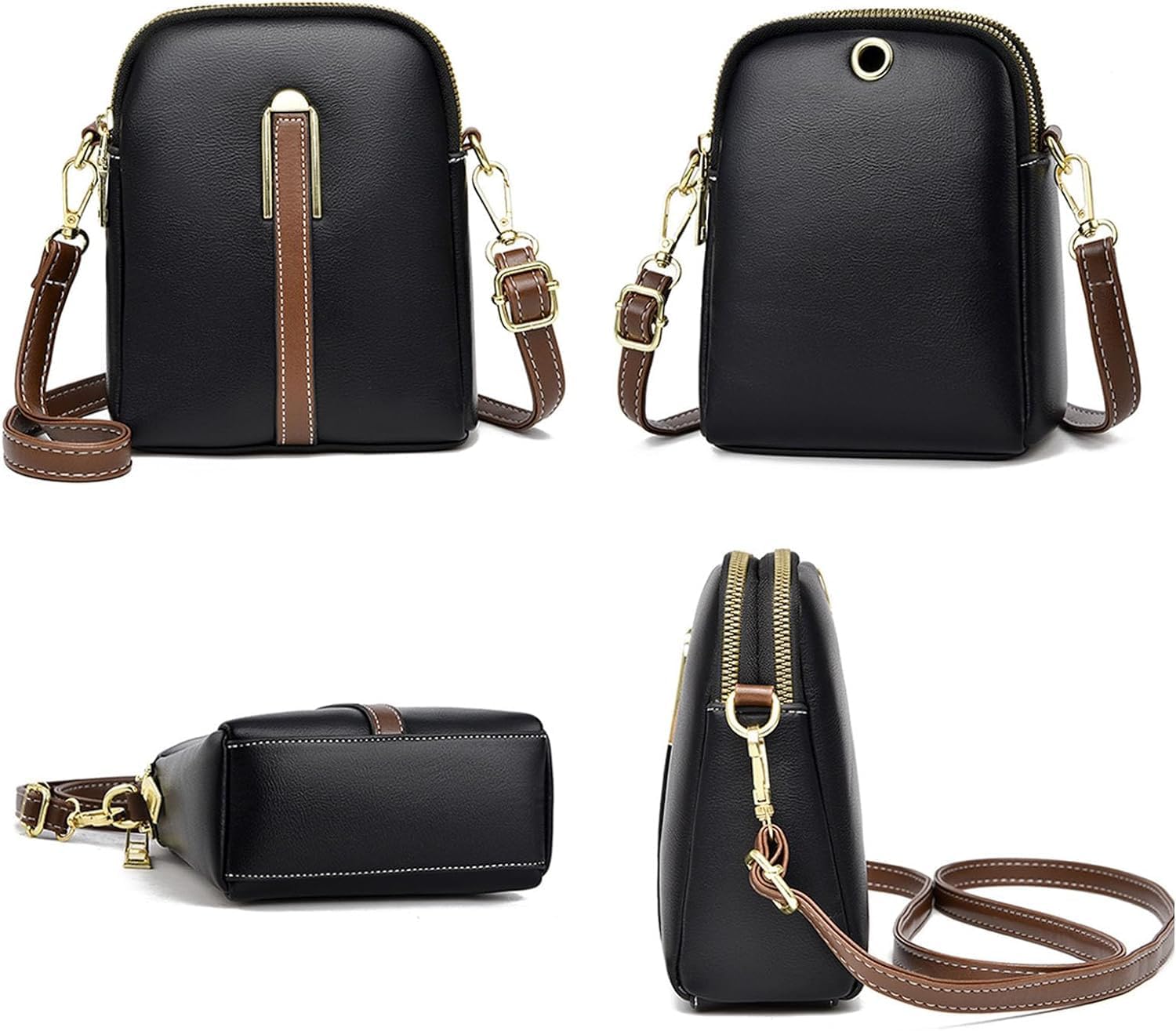 Sophie | Mini Shoulder Bag made of Lychee Leather