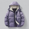Men's buffer zipper winter jacket | hood-2