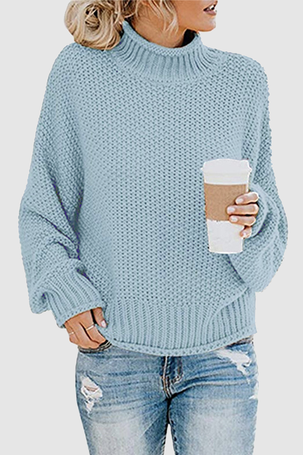 Classic patchwork sweater with elegant collar for winter-4