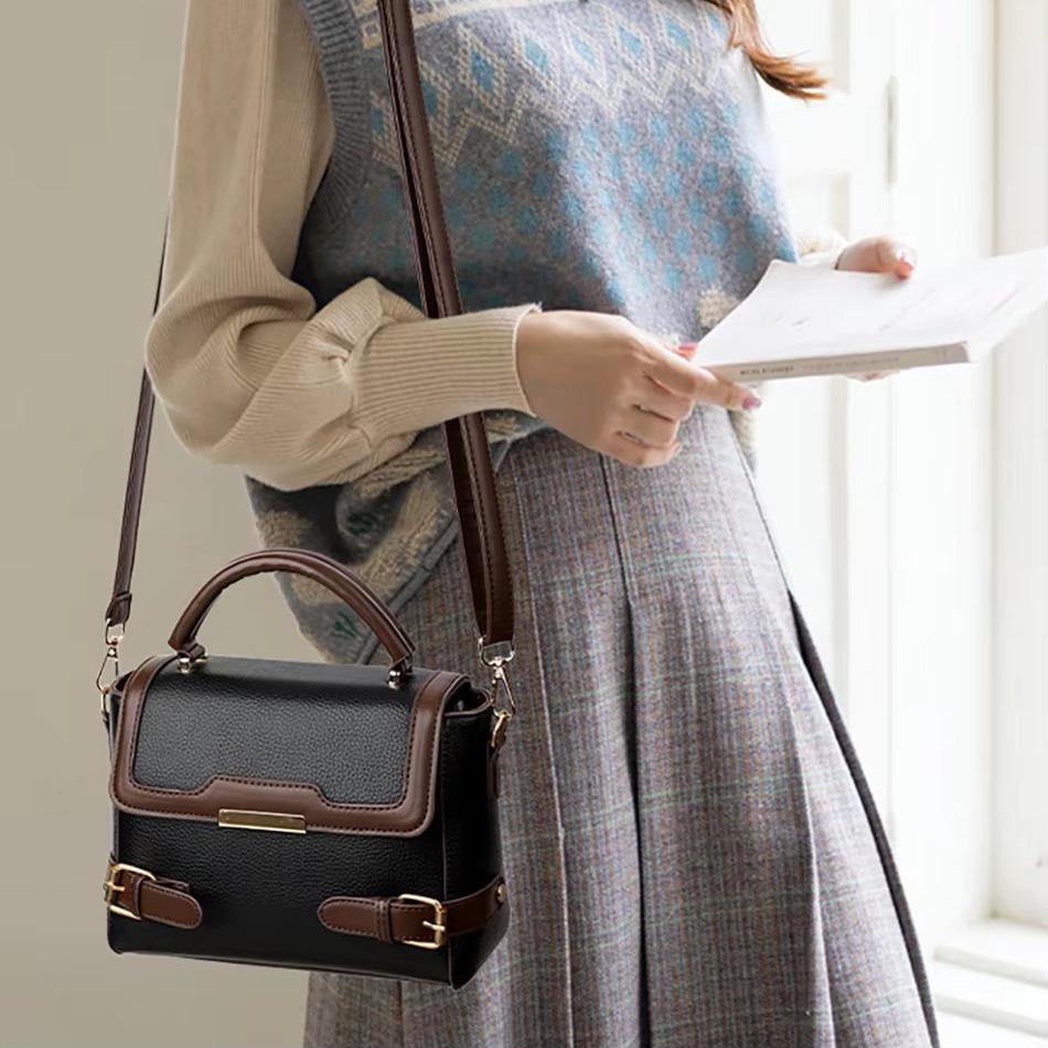 Lena | Elegant Shoulder Bag Made of Faux Leather