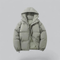 Unisex buffer short hood jacket | zipper-5