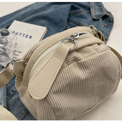 Eva | Simple Corduroy Shoulder Bag