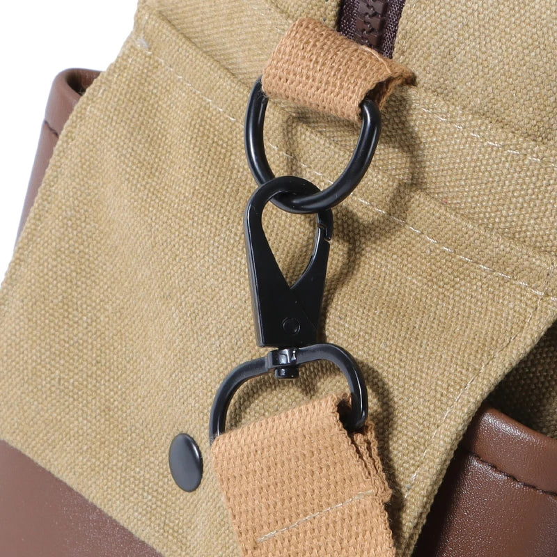 Joris | Large Vintage Canvas Travel Bag Shoulder Bag