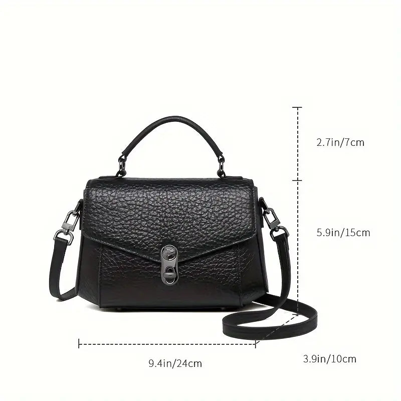 Iris | Vintage Real Leather Crossbody Handbag