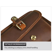 Lucas | Retro Leather Small Crossbody Messenger Bag