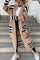 Modern women's sweater with strip pattern, loose & comfortable-2