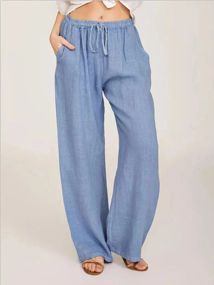 HEIDI | Casual Loose-Fit Drawstring Waist Pants