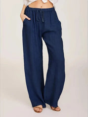 HEIDI | Casual Loose-Fit Drawstring Waist Pants