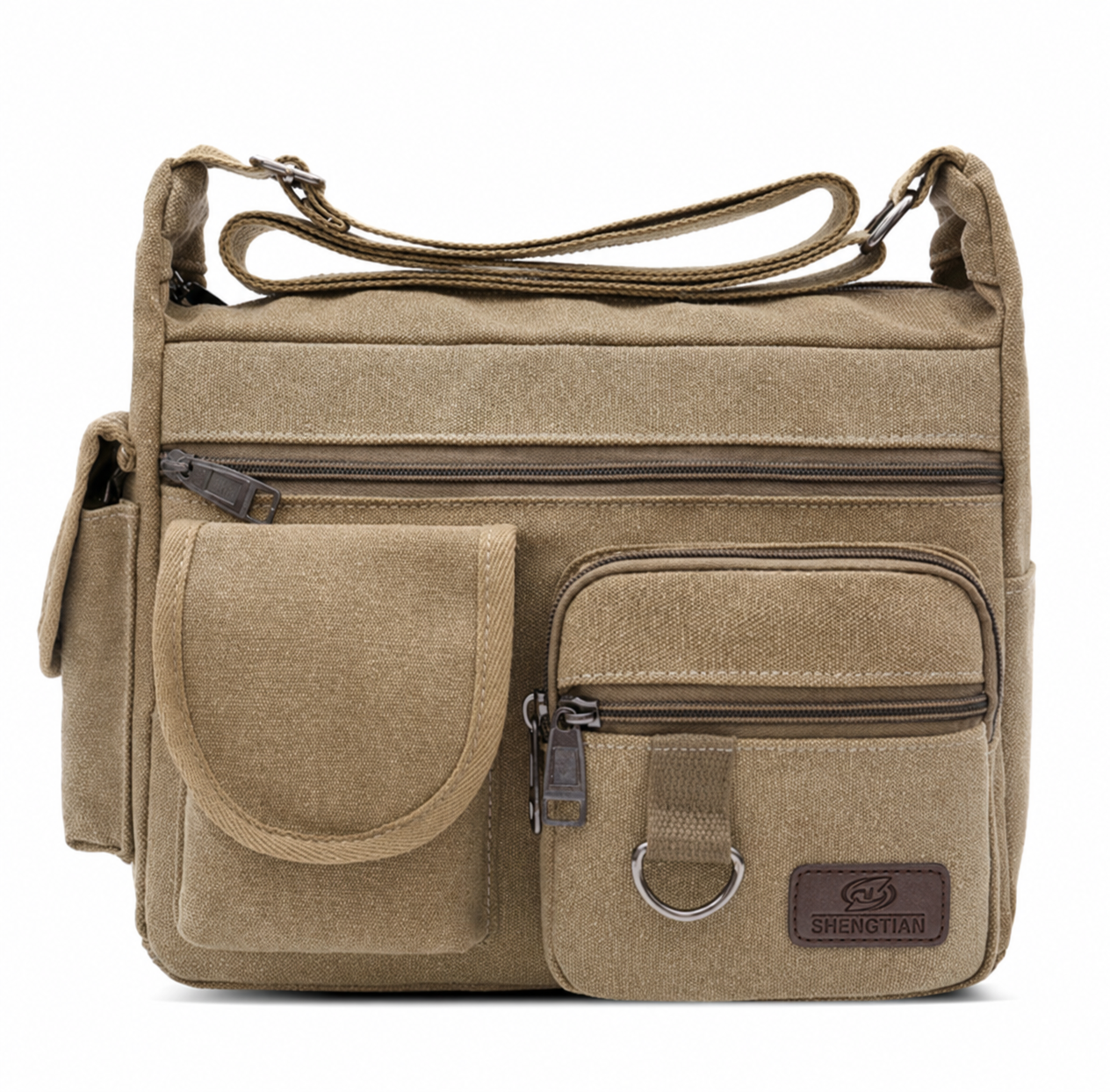 Max | Canvas Messenger Shoulder Bag