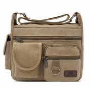 Max | Canvas Messenger Shoulder Bag