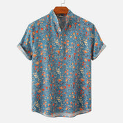 ELTON | Abstract Print Shirt for Men