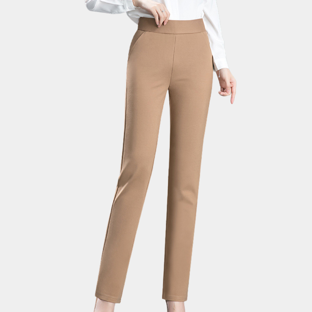 April | Stylish Straight-cut Women's Trousers