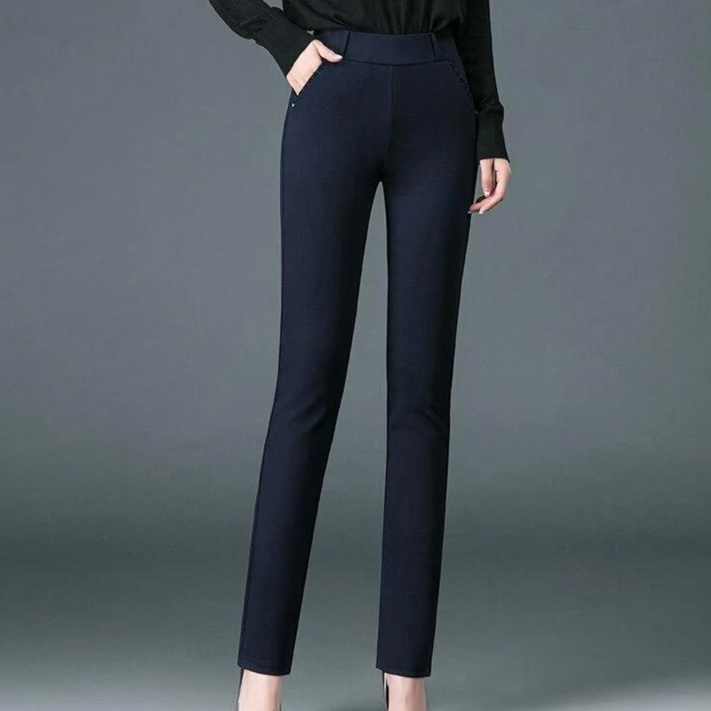 April | Stylish Straight-cut Women's Trousers